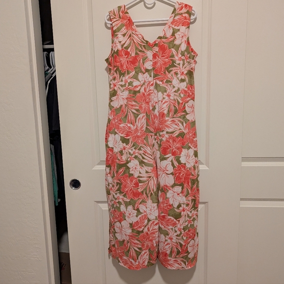 Cuddl Duds Floral Jumpsuit - Picture 1 of 8